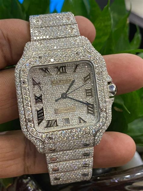 mens watches cartier|cartier men's watches with diamond.